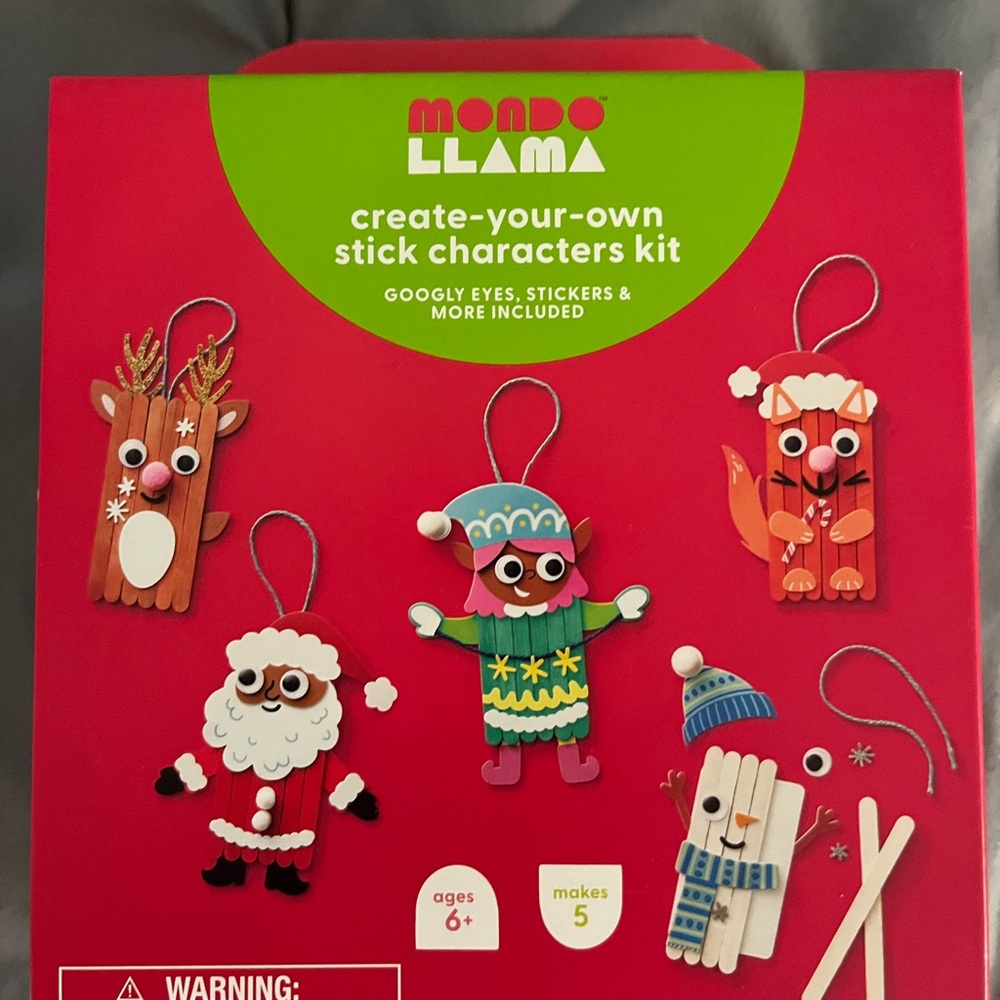 Mondo Llama Stick Characters Kit - Holliday Edition (2 kits)